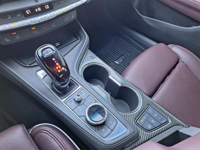 used 2023 Cadillac CT4-V car, priced at $45,995