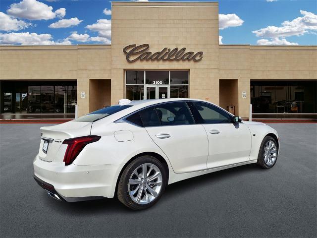 new 2025 Cadillac CT5 car, priced at $52,140