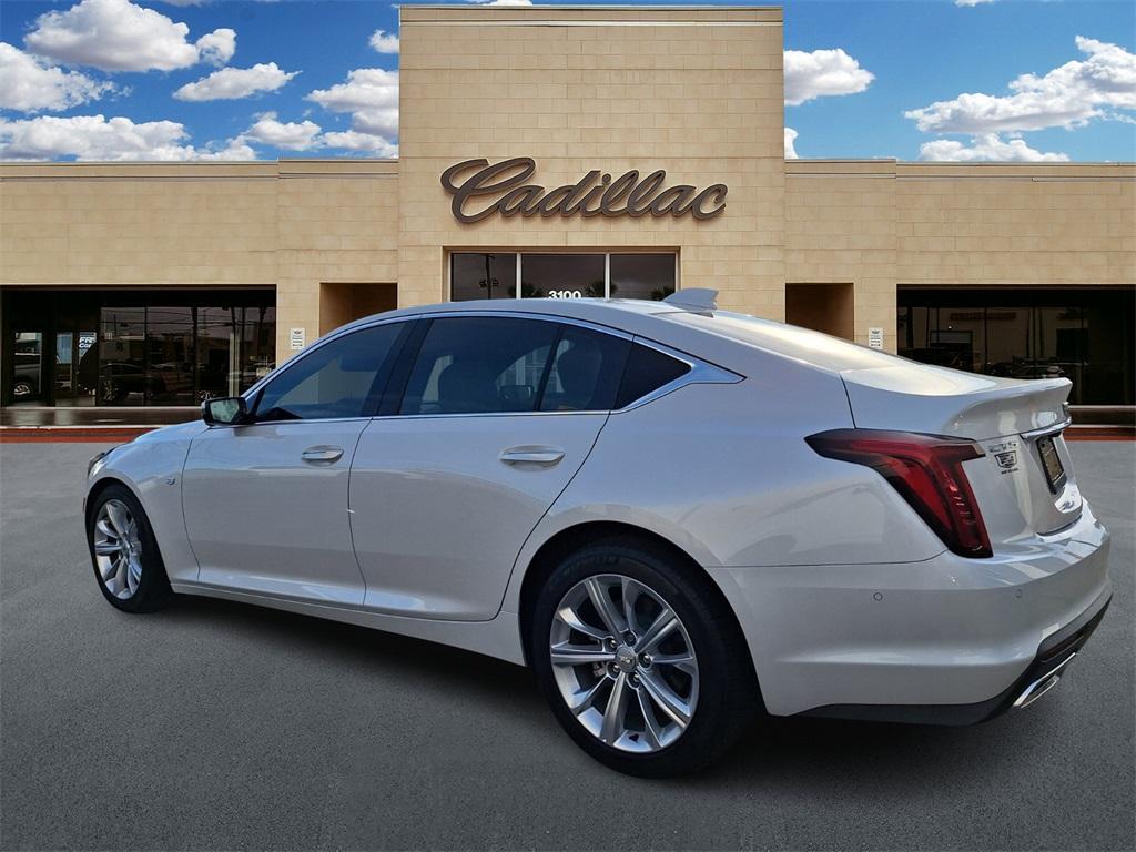 new 2025 Cadillac CT5 car, priced at $52,115