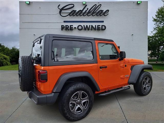 used 2019 Jeep Wrangler car, priced at $28,970