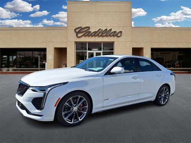 new 2026 Cadillac CT4-V car, priced at $52,140