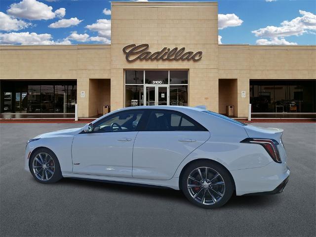 new 2026 Cadillac CT4-V car, priced at $52,140
