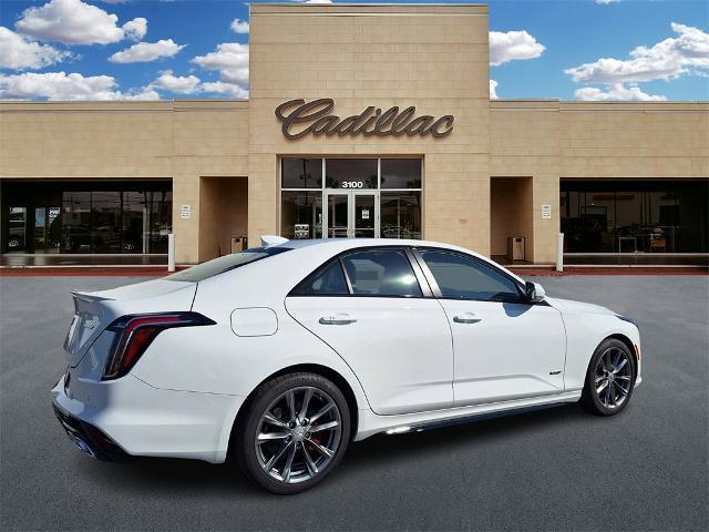 new 2026 Cadillac CT4-V car, priced at $52,140