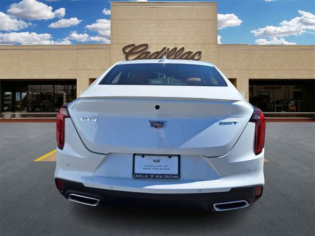 new 2025 Cadillac CT4 car, priced at $43,745