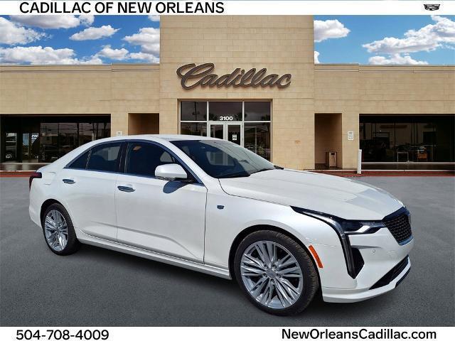 new 2025 Cadillac CT4 car, priced at $43,745