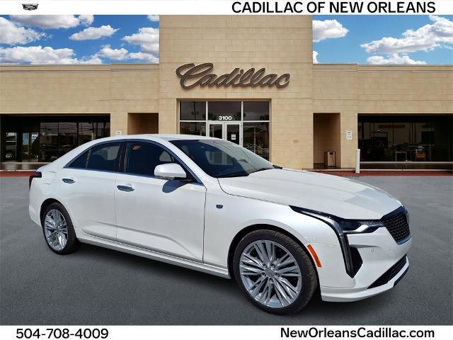 new 2025 Cadillac CT4 car, priced at $43,745