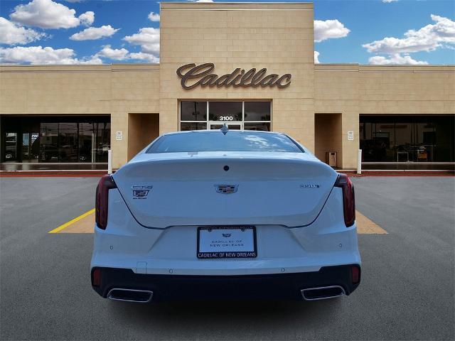 new 2025 Cadillac CT4 car, priced at $44,585
