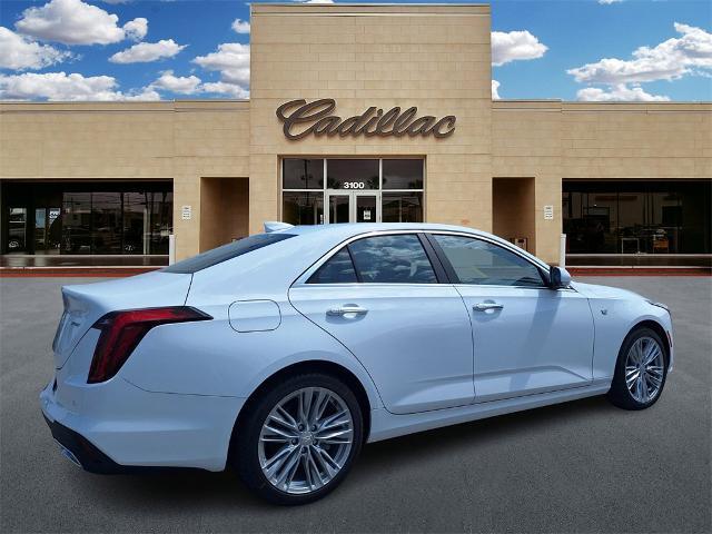 new 2025 Cadillac CT4 car, priced at $44,585