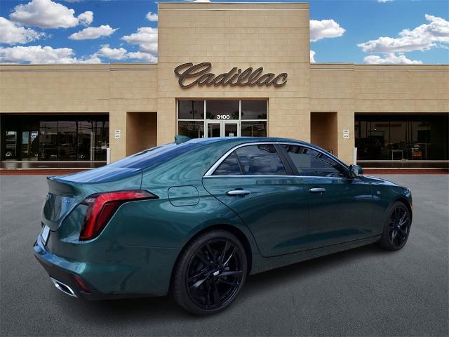 new 2025 Cadillac CT4 car, priced at $48,580