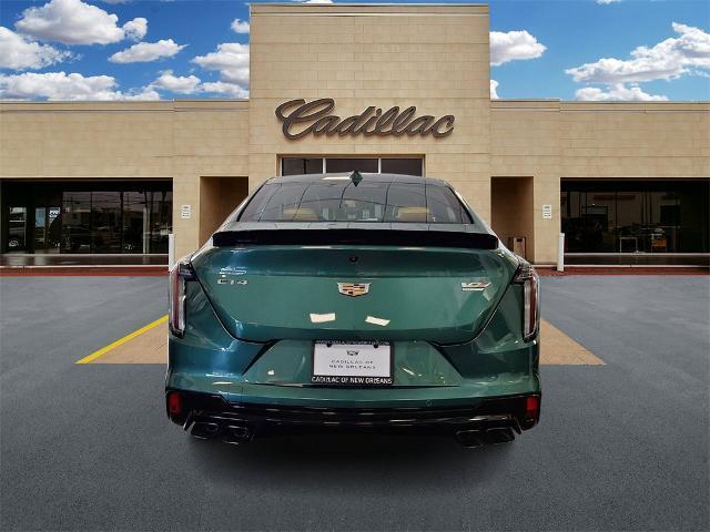 new 2026 Cadillac CT4-V car, priced at $75,740