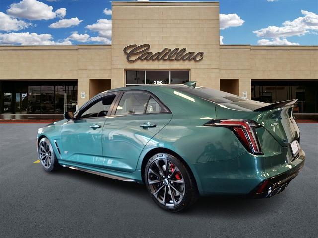 new 2026 Cadillac CT4-V car, priced at $75,740