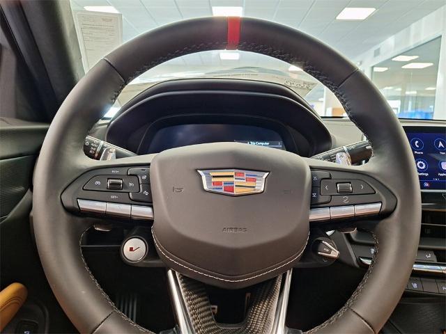 new 2026 Cadillac CT4-V car, priced at $75,740