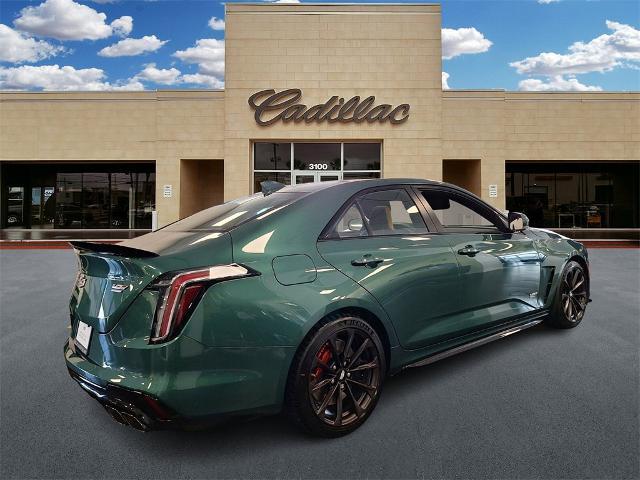 new 2026 Cadillac CT4-V car, priced at $75,740