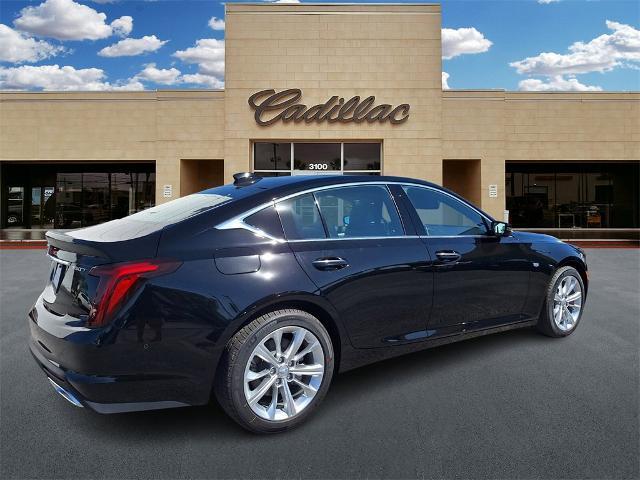 new 2025 Cadillac CT5 car, priced at $50,915