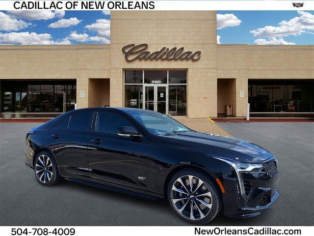 new 2024 Cadillac CT4-V car, priced at $75,310