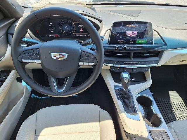 new 2025 Cadillac CT4 car, priced at $44,575
