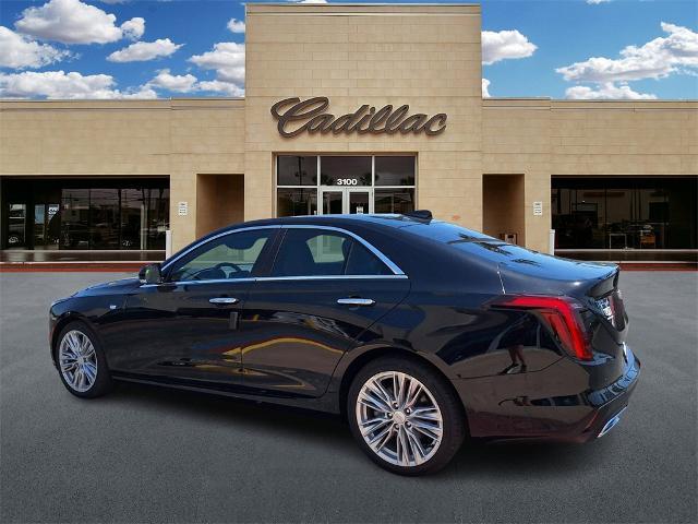 new 2025 Cadillac CT4 car, priced at $44,575