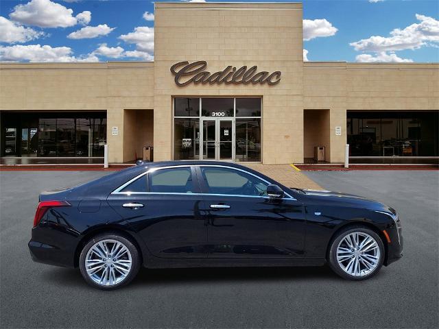 new 2025 Cadillac CT4 car, priced at $44,575