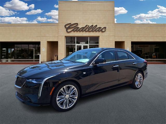 new 2025 Cadillac CT4 car, priced at $44,575