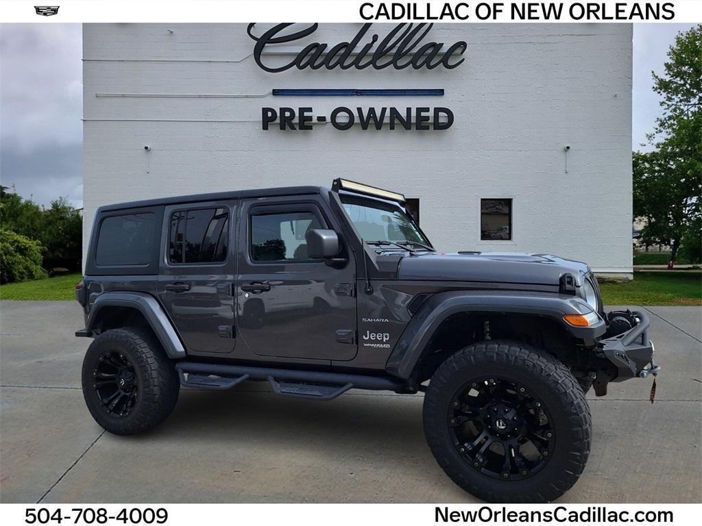 used 2018 Jeep Wrangler Unlimited car, priced at $31,395
