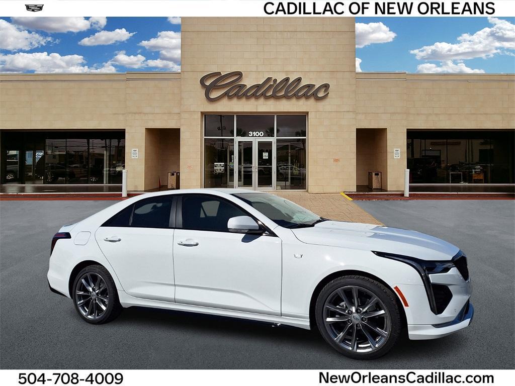 new 2026 Cadillac CT4 car, priced at $44,295