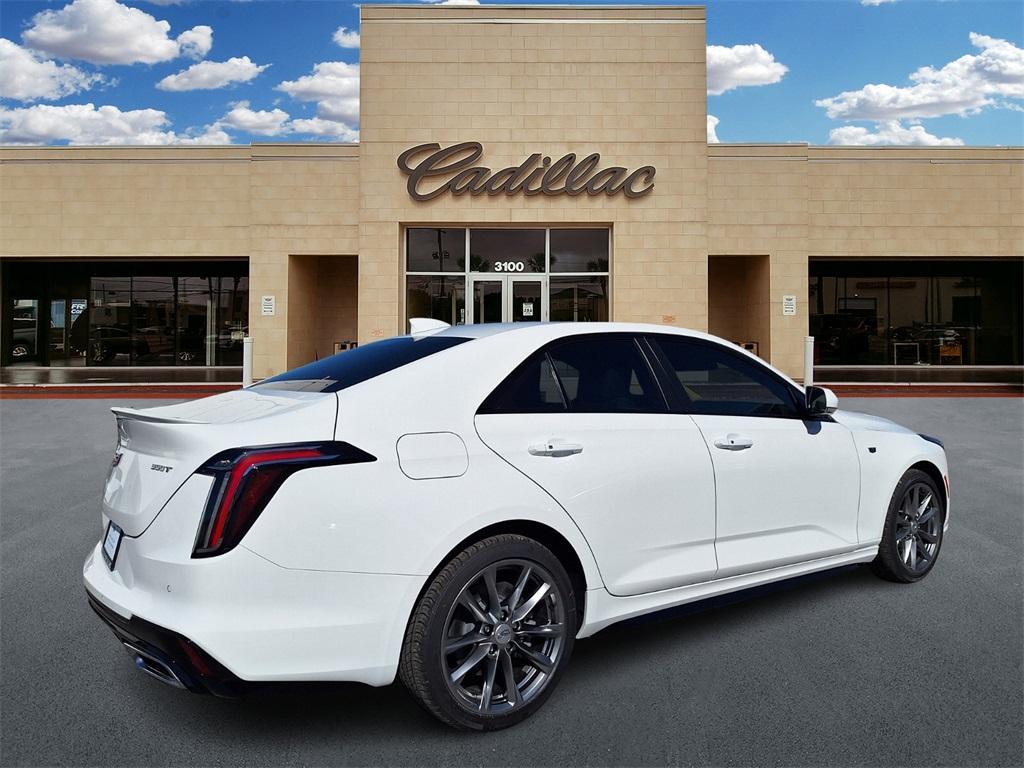 new 2026 Cadillac CT4 car, priced at $44,295