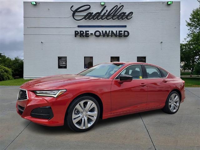 used 2021 Acura TLX car, priced at $31,887