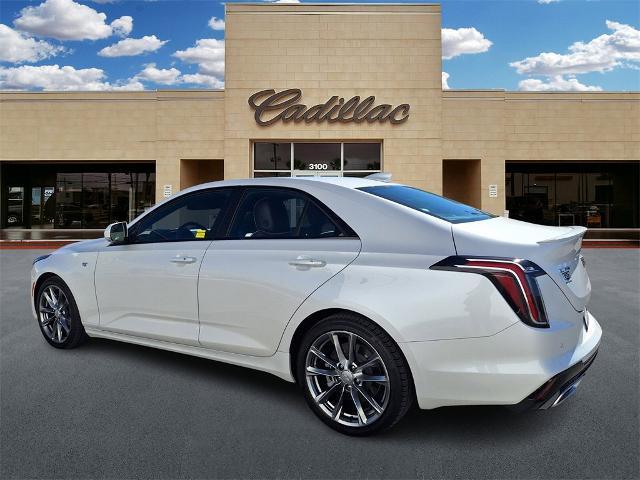 used 2024 Cadillac CT4 car, priced at $44,519