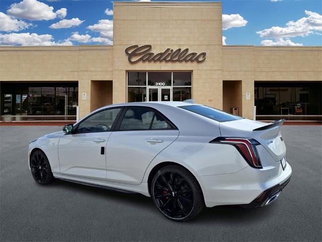 new 2025 Cadillac CT4 car, priced at $51,085