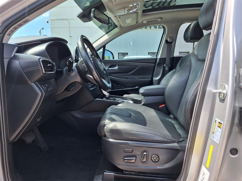 used 2020 Hyundai Santa Fe car, priced at $24,176
