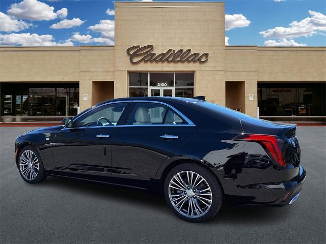 new 2025 Cadillac CT4 car, priced at $44,975