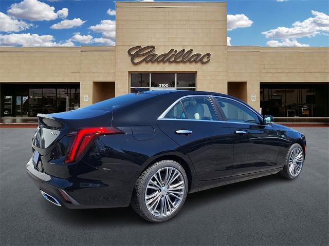 new 2025 Cadillac CT4 car, priced at $44,975