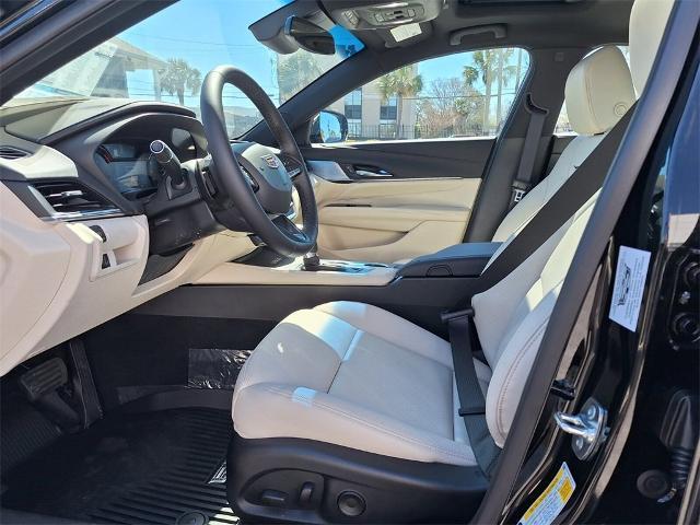 new 2025 Cadillac CT4 car, priced at $44,975