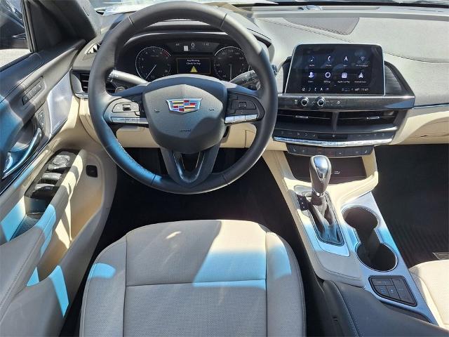 new 2025 Cadillac CT4 car, priced at $44,975