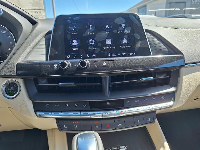 new 2025 Cadillac CT4 car, priced at $44,975