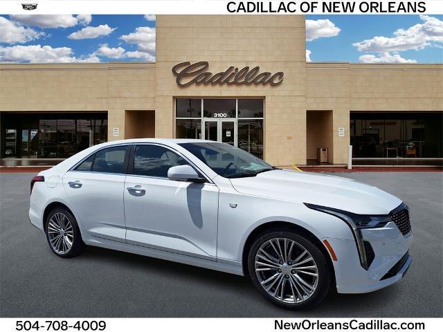 new 2025 Cadillac CT4 car, priced at $43,575