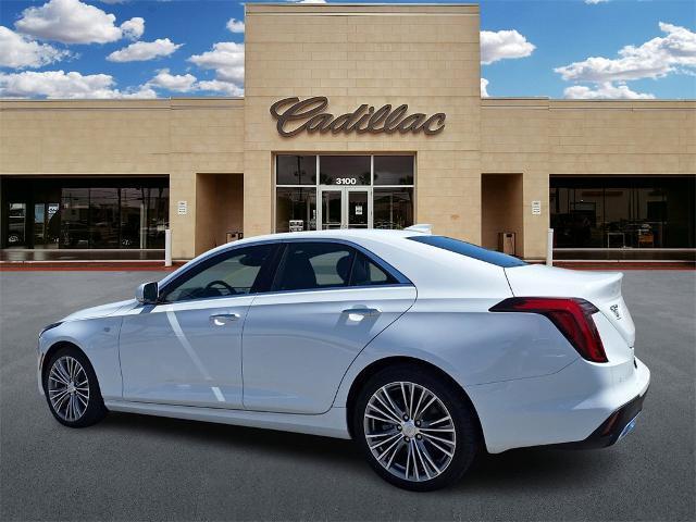 new 2025 Cadillac CT4 car, priced at $43,575