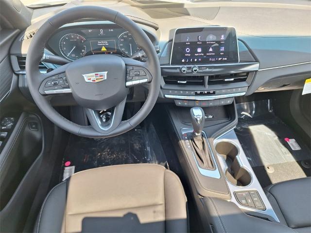 new 2025 Cadillac CT4 car, priced at $43,575