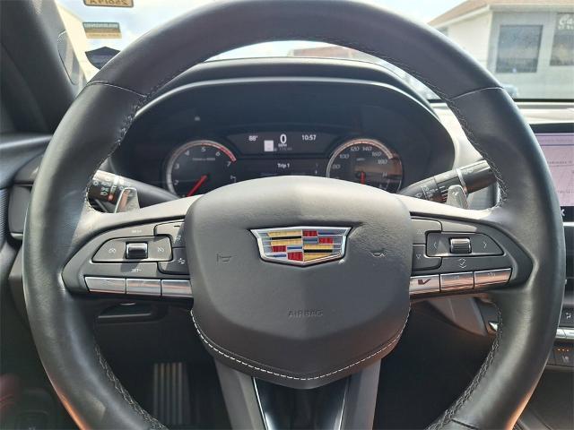 used 2024 Cadillac CT4-V car, priced at $54,454