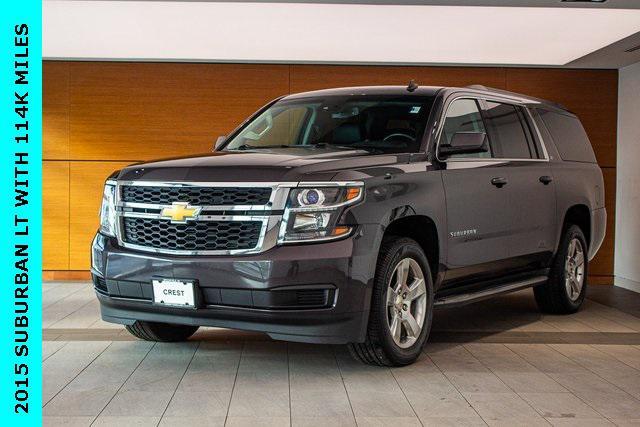used 2015 Chevrolet Suburban car, priced at $17,990