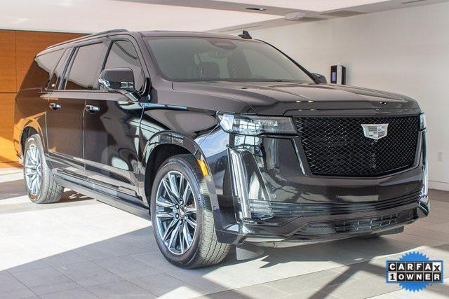 used 2021 Cadillac Escalade ESV car, priced at $61,990