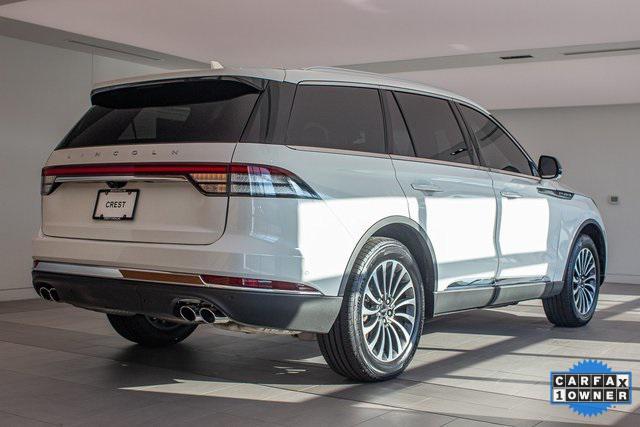 used 2022 Lincoln Aviator car, priced at $40,990