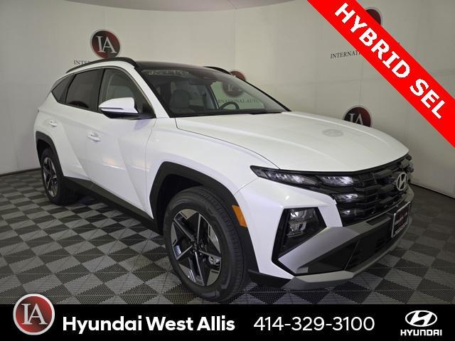 new 2025 Hyundai TUCSON Hybrid car, priced at $35,854