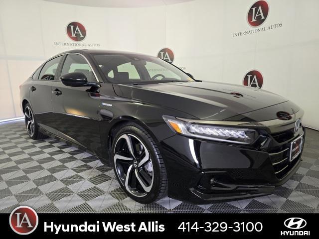 used 2022 Honda Accord Hybrid car, priced at $27,685