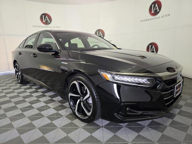 used 2022 Honda Accord Hybrid car, priced at $27,885