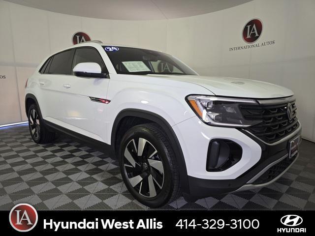 used 2024 Volkswagen Atlas Cross Sport car, priced at $34,629