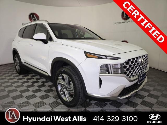 used 2022 Hyundai Santa Fe car, priced at $24,854