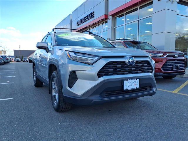 used 2024 Toyota RAV4 Hybrid car, priced at $30,000