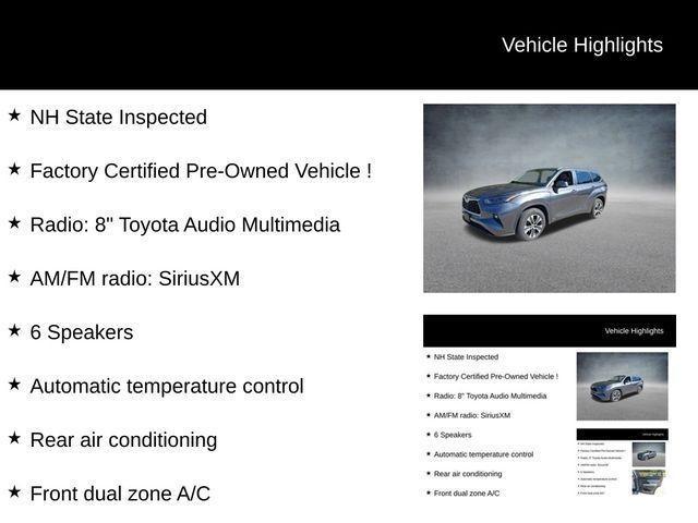 used 2024 Toyota Highlander Hybrid car, priced at $47,000