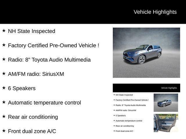 used 2024 Toyota Highlander Hybrid car, priced at $47,000